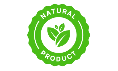 100% Natural badge